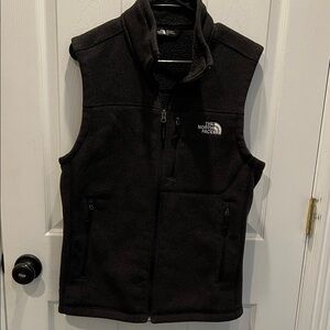 The North Face Charcoal Fleece Vest